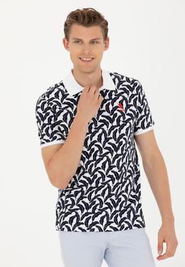 Erkek Lacivert Polo Yaka Tişört - 50263272001