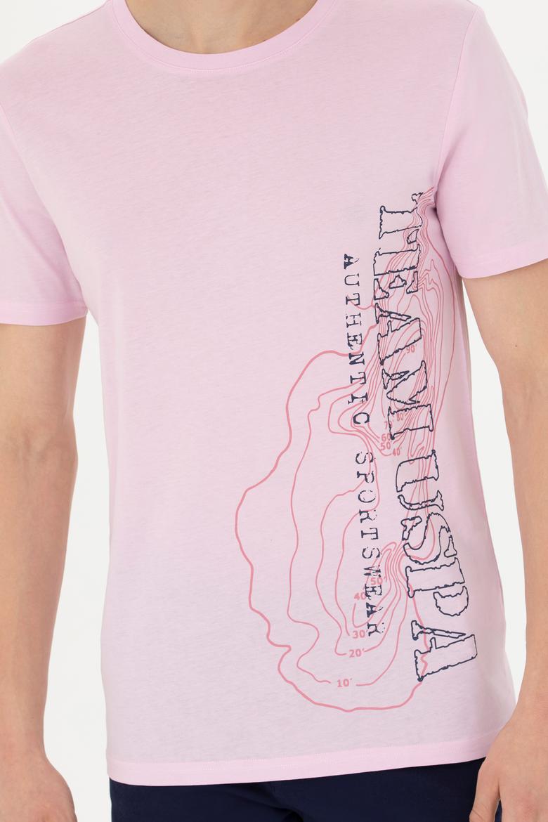 Erkek Manolya Bisiklet Yaka Tişört - 50263395024