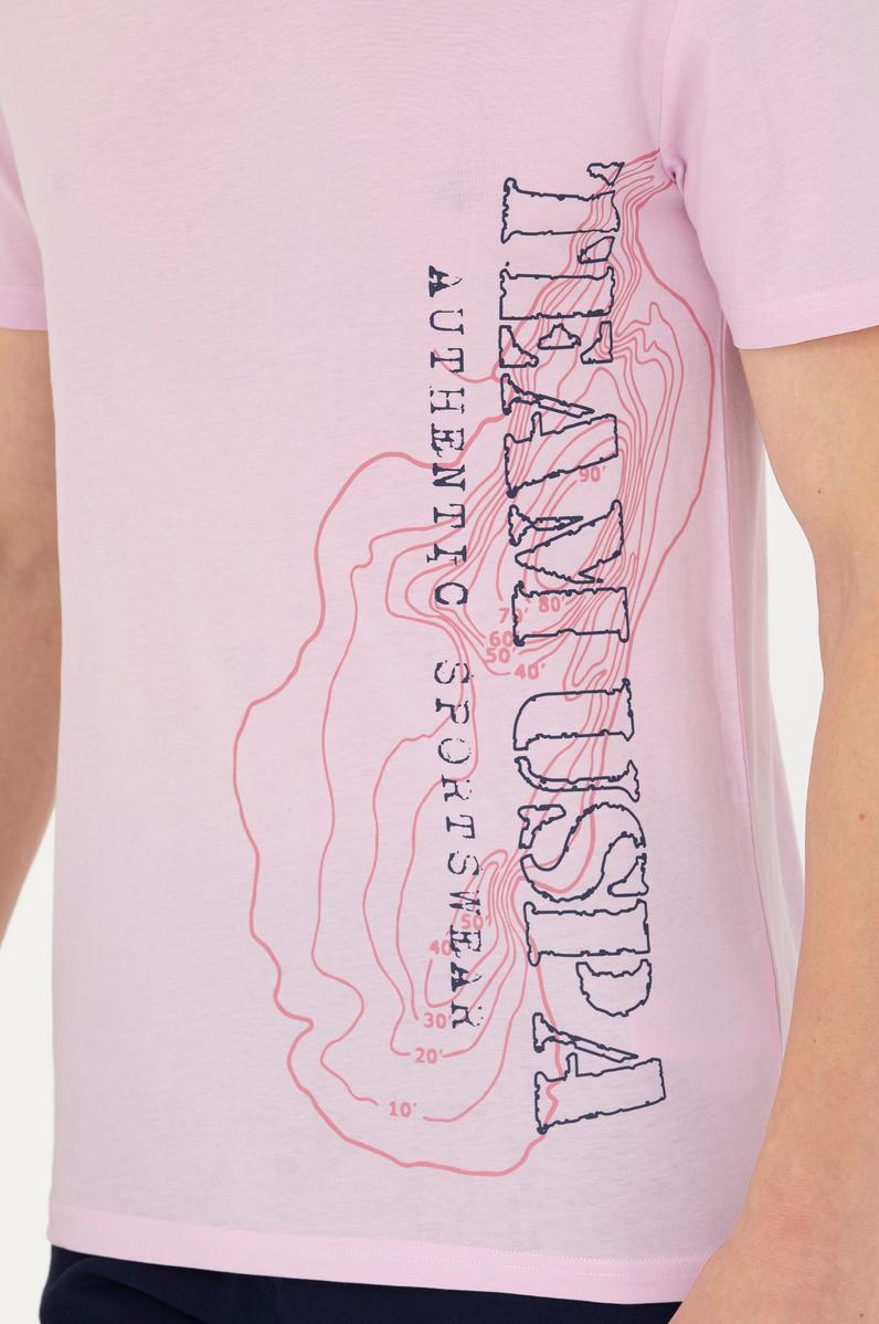 Erkek Manolya Bisiklet Yaka Tişört