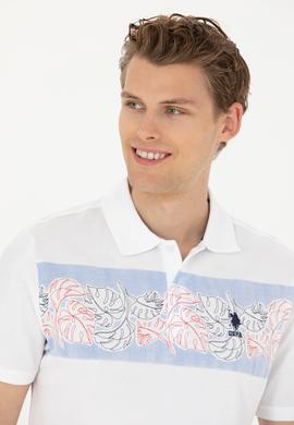 Erkek Beyaz Polo Yaka Tişört - 50263512003