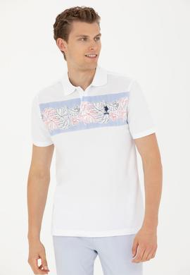 Erkek Beyaz Polo Yaka Tişört - 50263512003