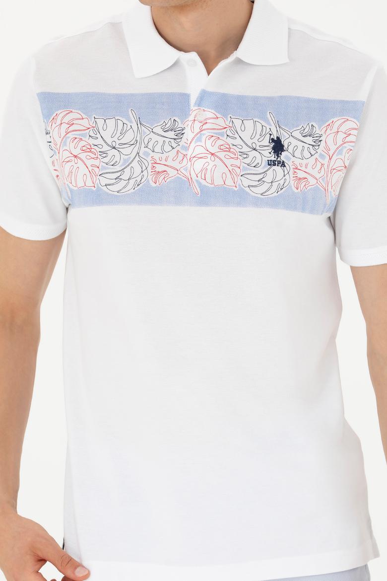 Erkek Beyaz Polo Yaka Tişört - 50263512003