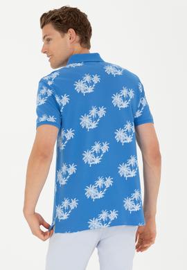 Erkek Saks Polo Yaka Tişört - 50263540025