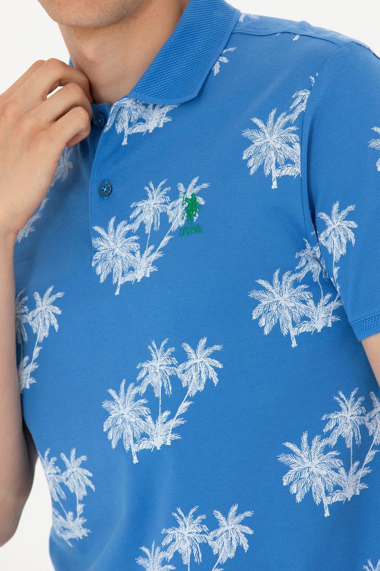 Erkek Saks Polo Yaka Tişört - 50263540025