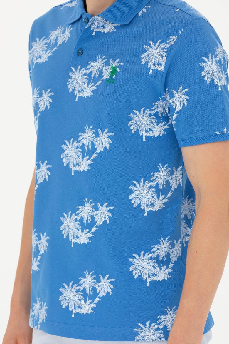 Erkek Saks Polo Yaka Tişört - 50263540025