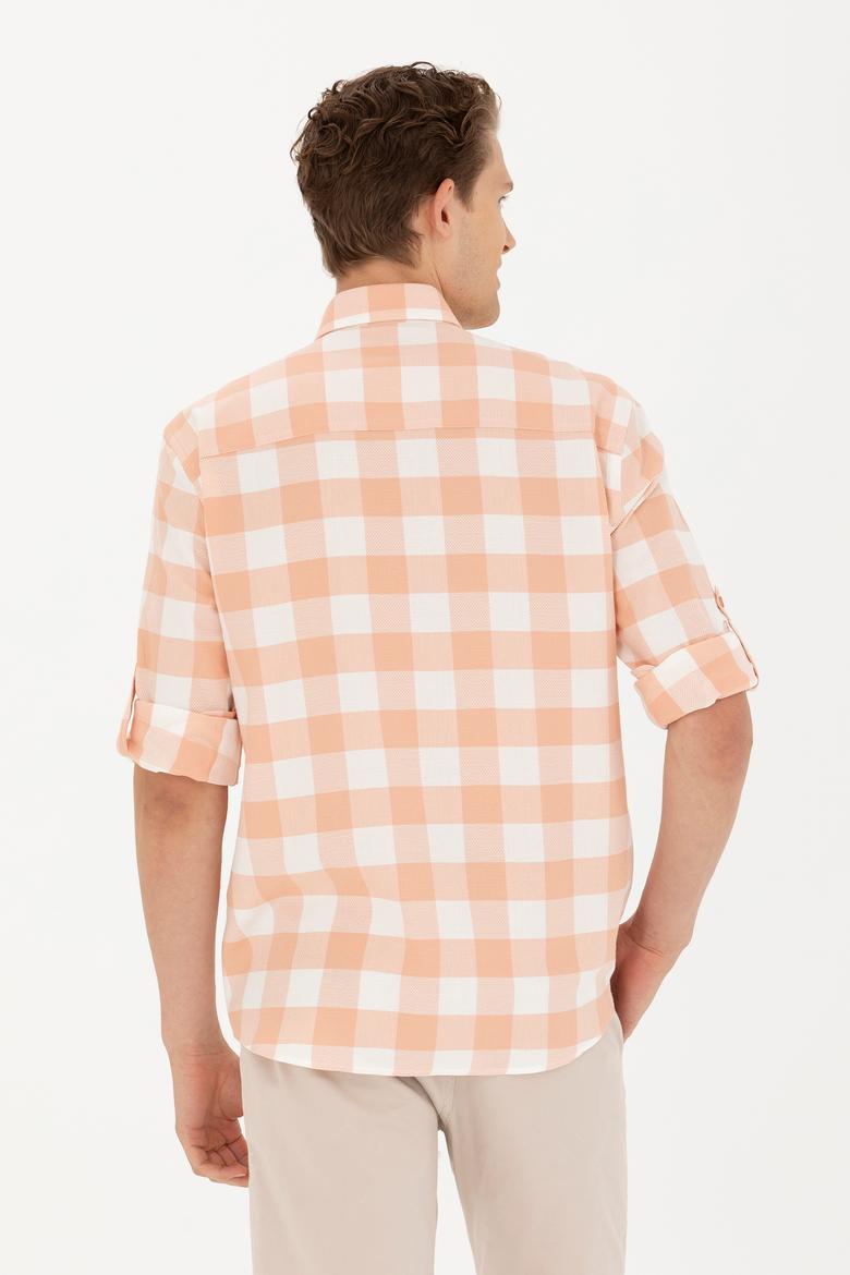 Erkek Pudra Uzun Kollu Gömlek - 50264270023