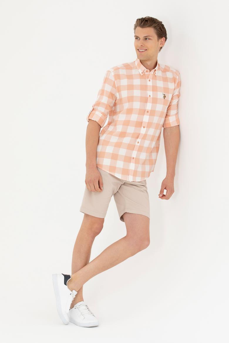 Erkek Pudra Uzun Kollu Gömlek - 50264270023