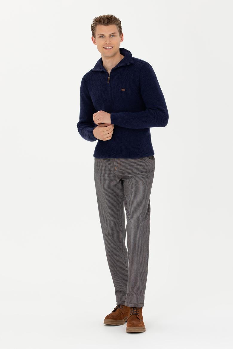 Erkek Lacivert Jean Pantolon - 50272548042