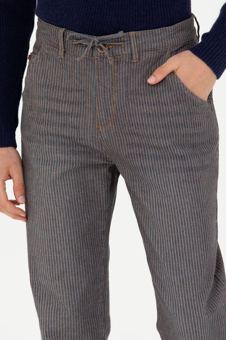 Erkek Lacivert Jean Pantolon - 50272548042