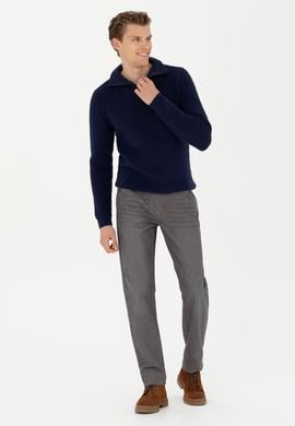 Erkek Lacivert Jean Pantolon - 50272548042