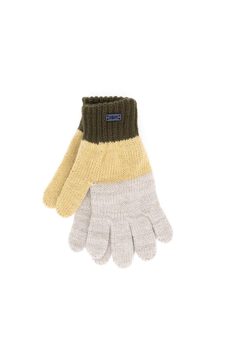 Erkek Çocuk Camel Melanj Eldiven - 50275741003