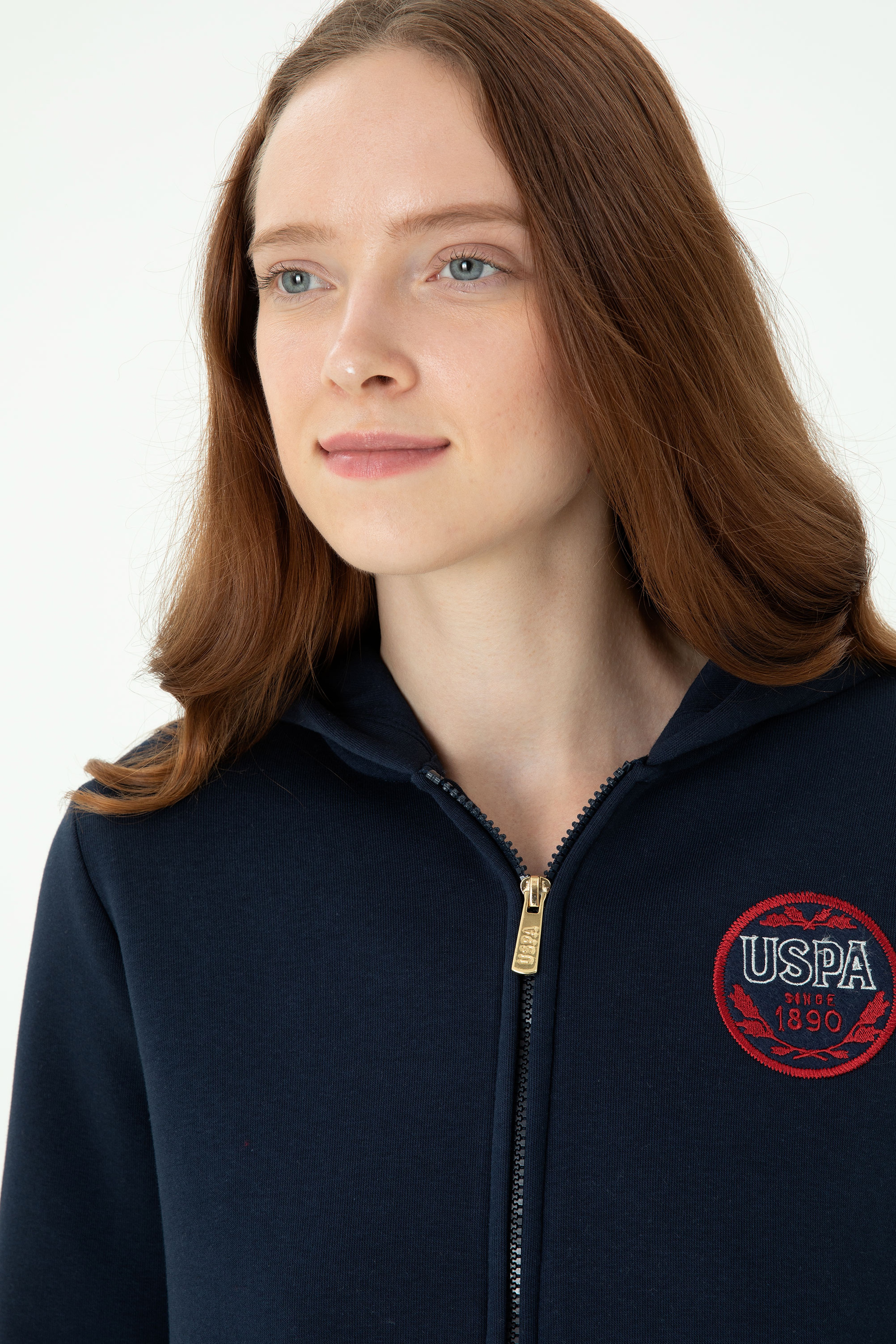 Kadın Lacivert Sweatshirt - Image 2