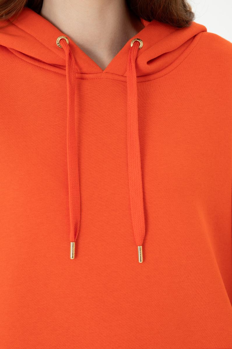 Kadın Turuncu Sweatshirt