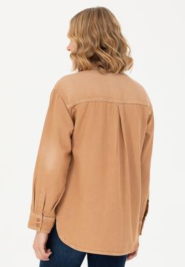 Kadın Camel Jean Gömlek - 50271442012