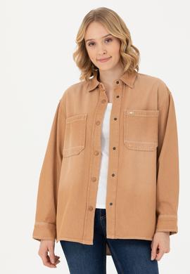 Kadın Camel Jean Gömlek - 50271442012