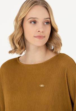 Kadın Açık Haki Sweatshirt - 50271607005