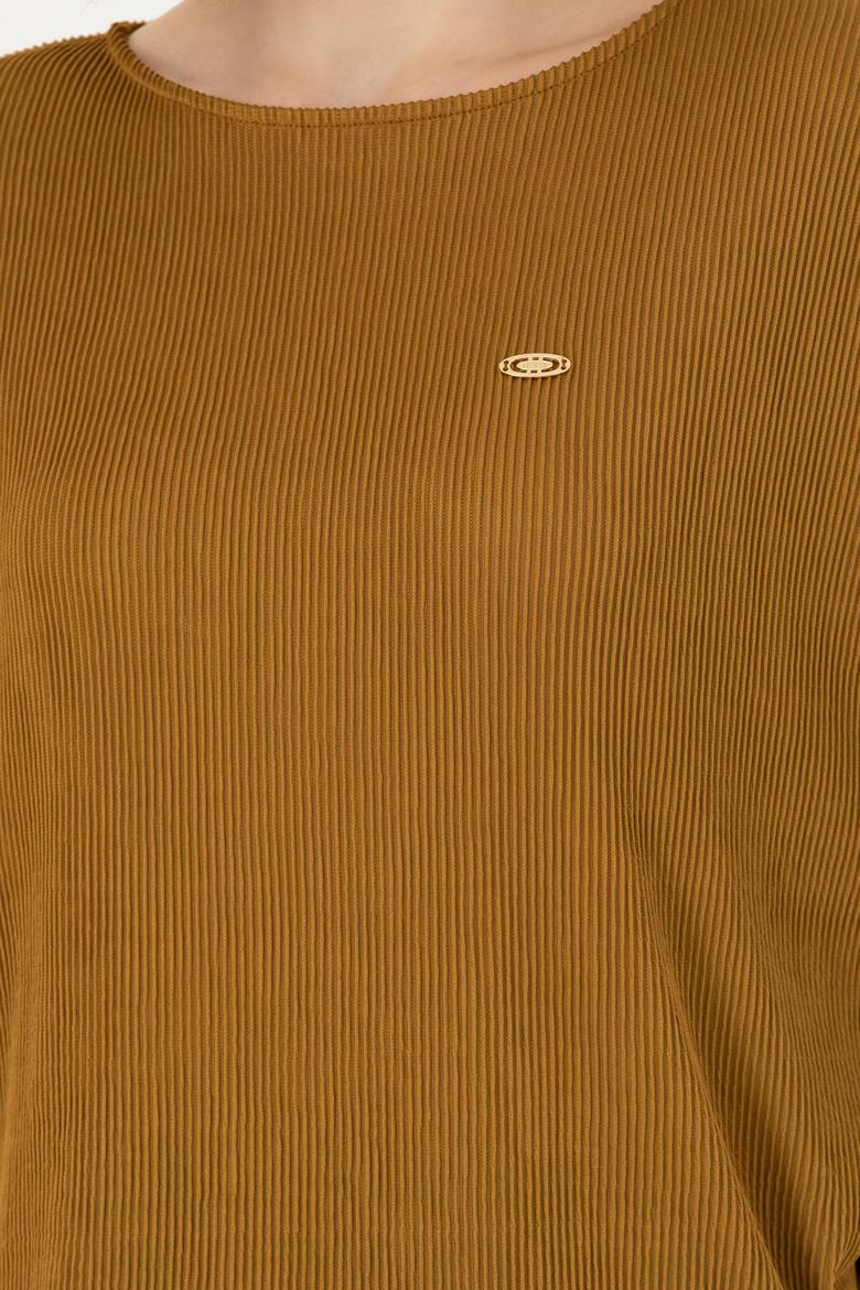 Kadın Açık Haki Sweatshirt - 50271607005