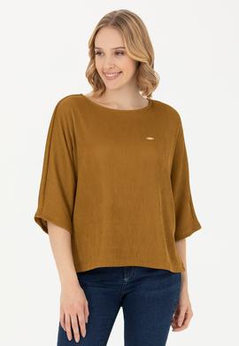 Kadın Açık Haki Sweatshirt - 50271607005