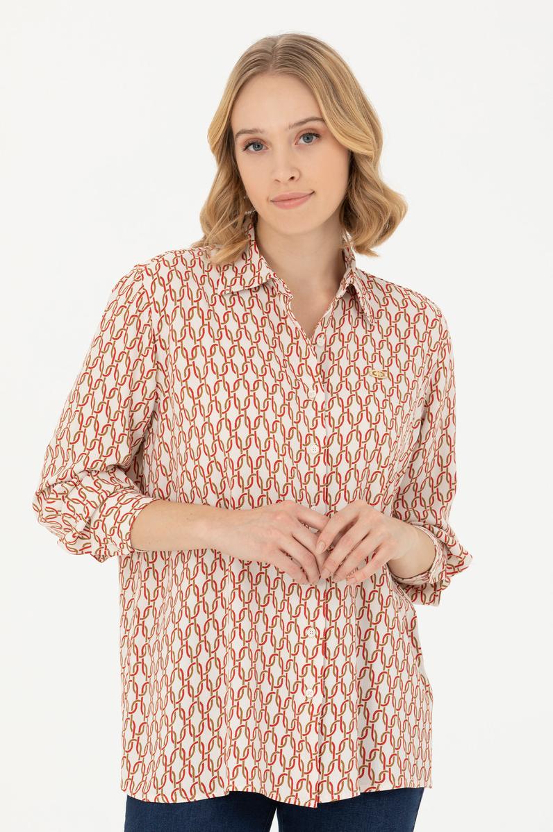 Kadın Taş Uzun Kollu Gömlek