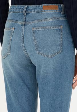 Kadın Koyu Mavi Jean Pantolon - 50272304008