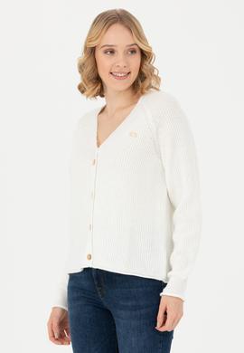 Kadın Krem Triko Hırka - 50269495036