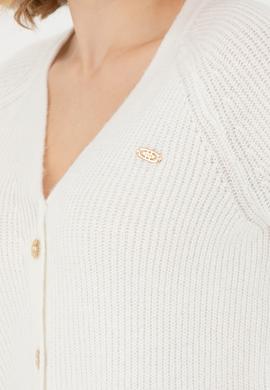 Kadın Krem Triko Hırka - 50269495036