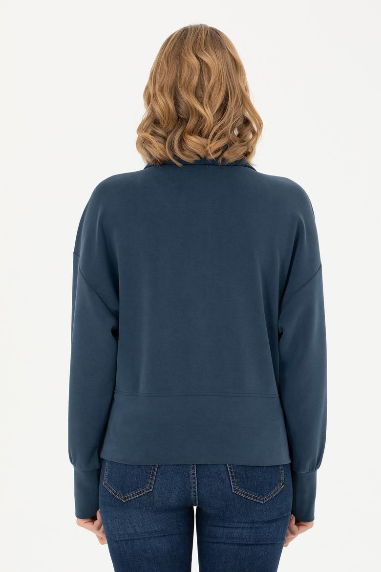 Kadın Lacivert Sweatshirt - 50271583020