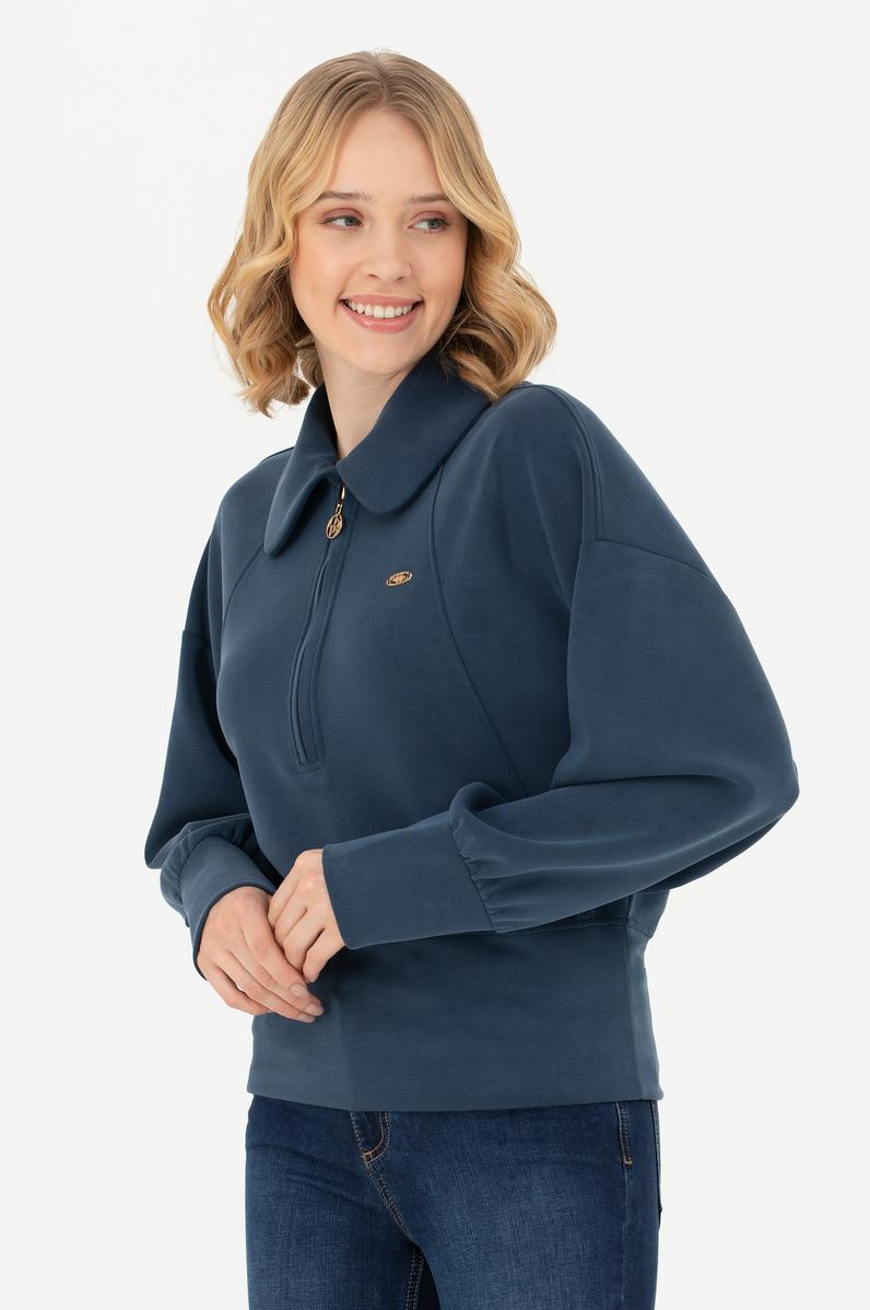 Kadın Lacivert Sweatshirt