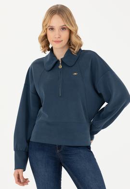 Kadın Lacivert Sweatshirt - 50271583020