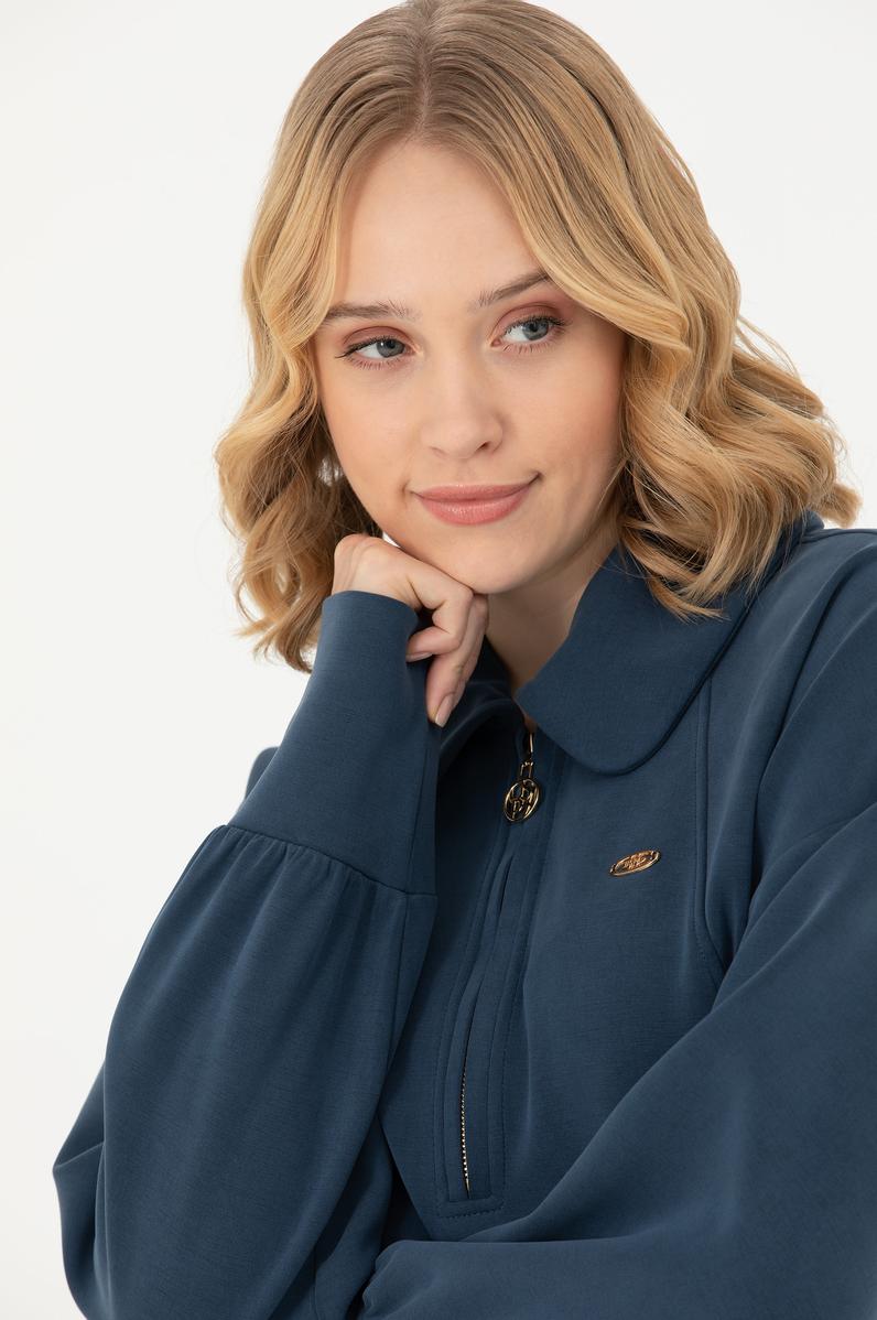 Kadın Lacivert Sweatshirt