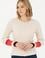 Kadın Krem Bisiklet Yaka Kazak