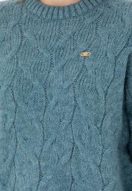 Kadın Petrol Bisiklet Yaka Kazak - 50270429011