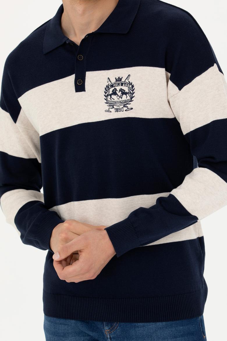 Erkek Lacivert Kazak - 50277119010