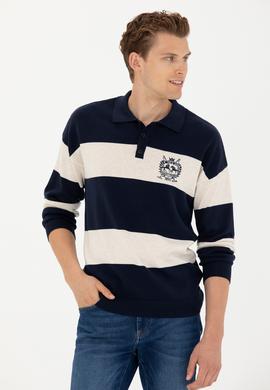 Erkek Lacivert Kazak - 50277119010