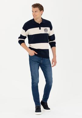 Erkek Lacivert Kazak - 50277119010