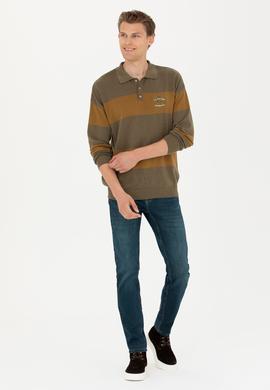 Erkek Haki Kazak - 50277119019