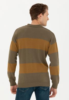 Erkek Haki Kazak - 50277119019