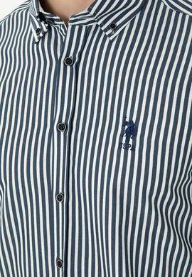 Erkek Lacivert Uzun Kollu Gömlek - 50272688032