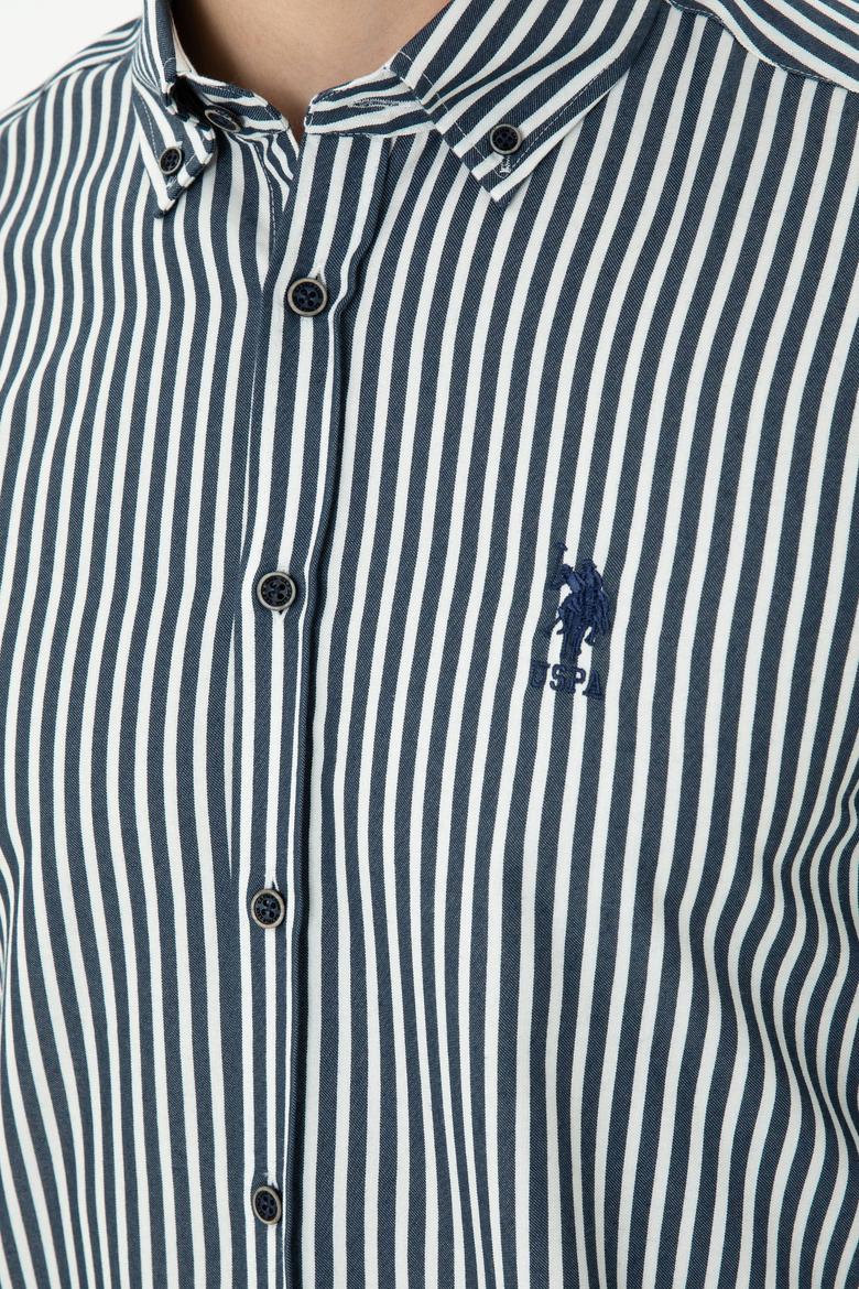 Erkek Lacivert Uzun Kollu Gömlek - 50272688032