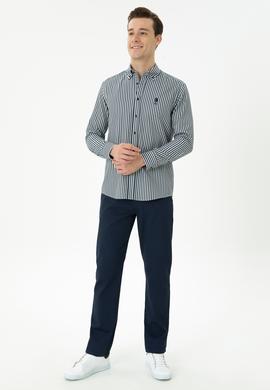 Erkek Lacivert Uzun Kollu Gömlek - 50272688032