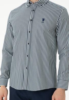 Erkek Lacivert Uzun Kollu Gömlek - 50272688032