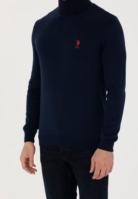 Erkek Lacivert Basic Kazak - 50268935006