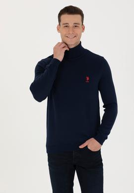 Erkek Lacivert Basic Kazak - 50268935006