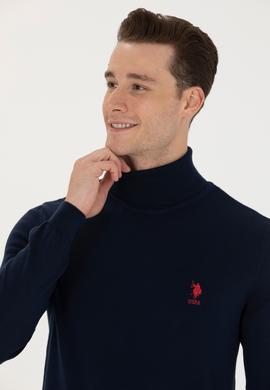 Erkek Lacivert Basic Kazak - 50268935006