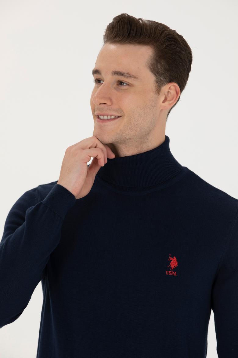 Erkek Lacivert Basic Kazak - 50268935006