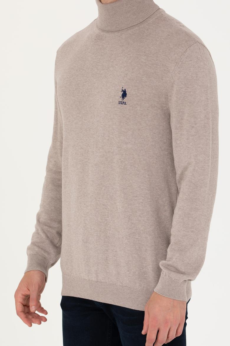 Erkek Vizon Melanj Basic Kazak - 50268935068