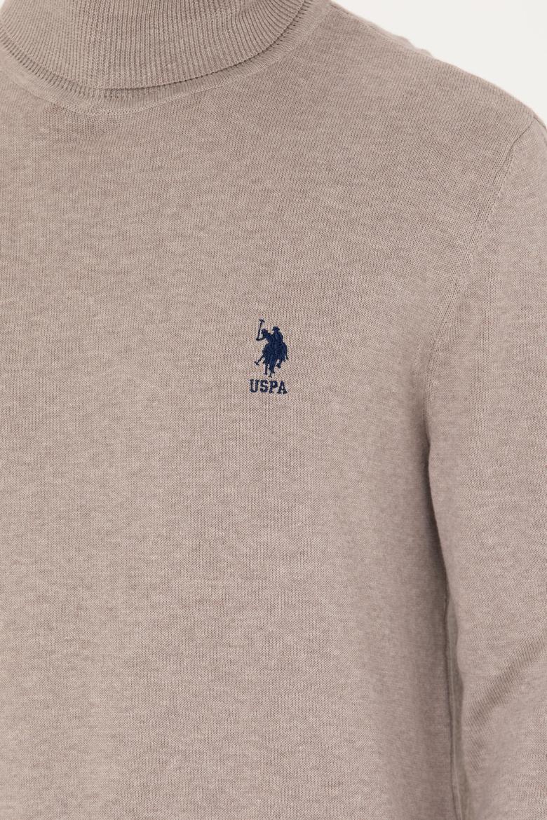 Erkek Vizon Melanj Basic Kazak - 50268935068