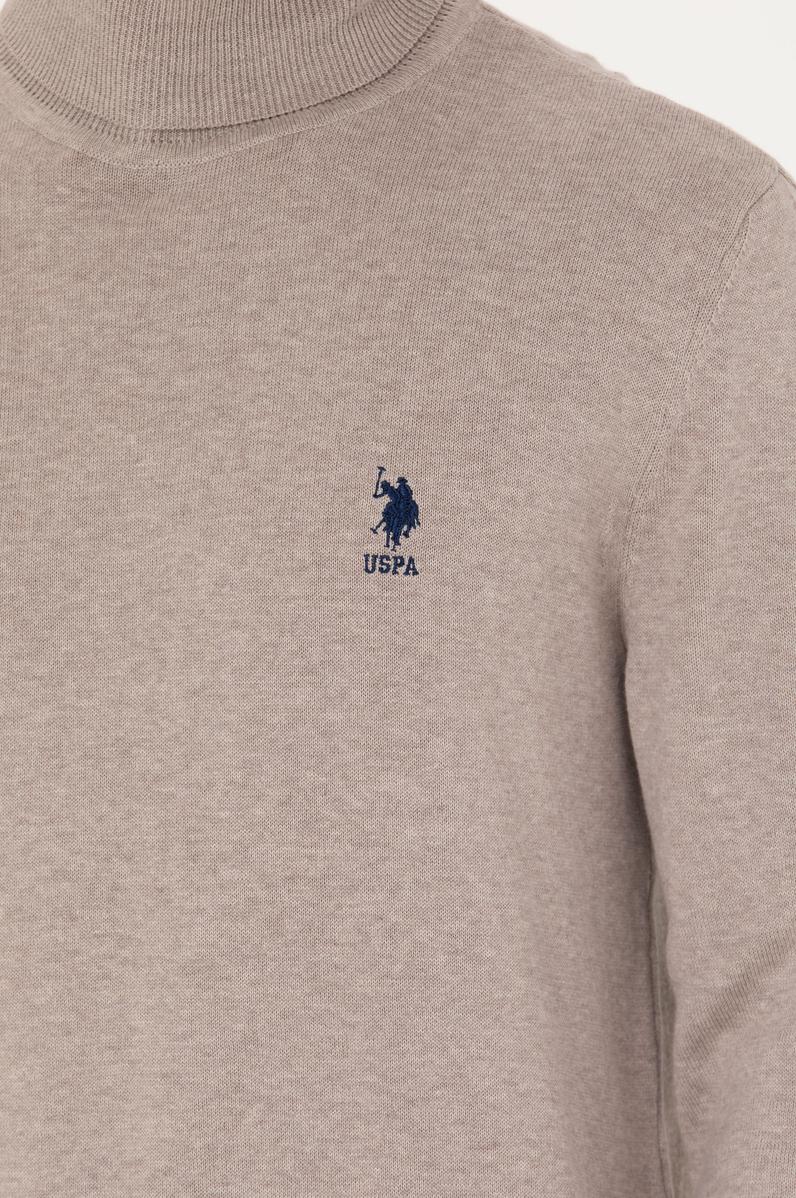 Erkek Vizon Melanj Basic Kazak