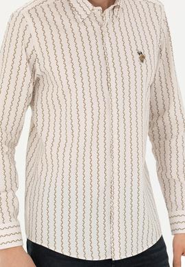 Erkek Taş Uzun Kollu Gömlek - 50272488006