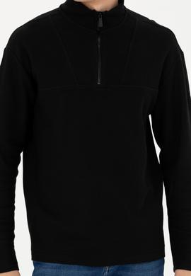 Erkek Siyah Sweatshirt - 50276580026